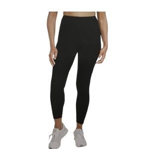 NWT Danskin Black Ultra High Rise Soft Brushed Ankle Active 7/8 Legging Tight XS